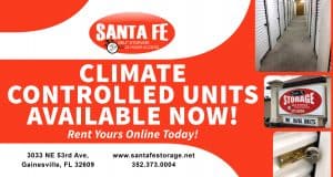 santa fe gainesville climate controlled